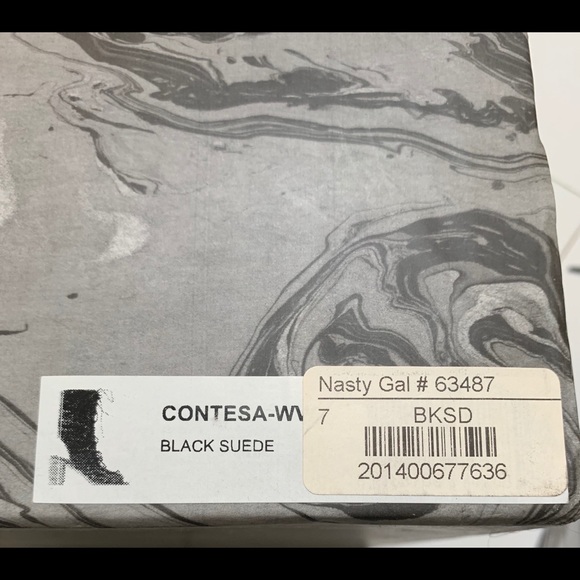 Jeffery Campbell Suede Open toe Shoes. Size 7. - Picture 5 of 6